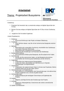 Arbeitsblatt_Projektarbeit_Bussysteme